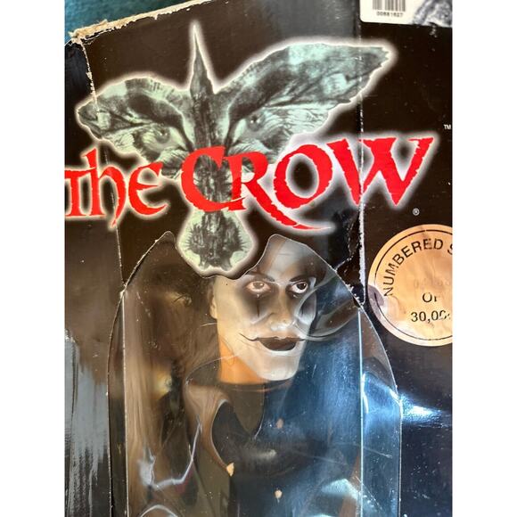 The Crow Eric Draven 18" Talking Doll Spencer Gifts Limited Edition #04158 - Picture 2 of 11